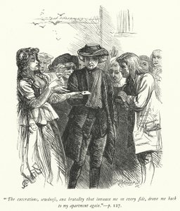 Illustration til The Vicar of Wakefield (gravering) af George John Pinwell