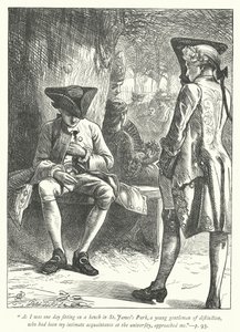 Illustration til The Vicar of Wakefield (gravering) af George John Pinwell