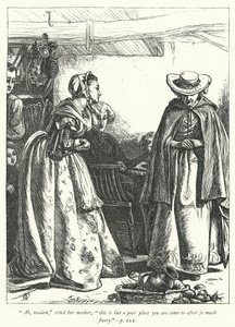 Illustration til The Vicar of Wakefield (gravering) af George John Pinwell