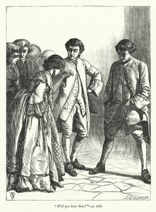 Illustration til The Vicar of Wakefield (gravering) af George John Pinwell