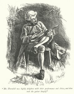 Illustration til The Vicar of Wakefield (gravering)