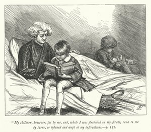 Illustration til The Vicar of Wakefield (gravering)