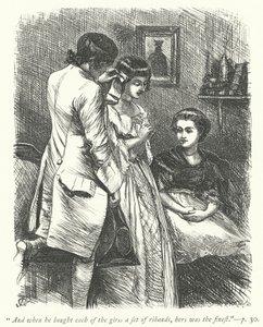 Illustration til The Vicar of Wakefield (gravering)