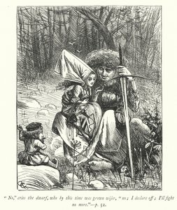 Illustration til The Vicar of Wakefield (gravering)