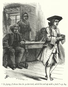 Illustration til The Vicar of Wakefield (gravering)