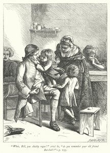Illustration til The Vicar of Wakefield (gravering)