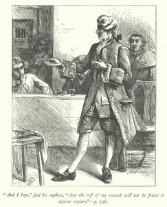 Illustration til The Vicar of Wakefield (gravering)