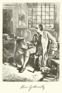 Oliver Goldsmith (gravering) af George John Pinwell