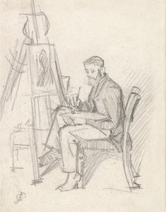 Selvportræt af George John Pinwell