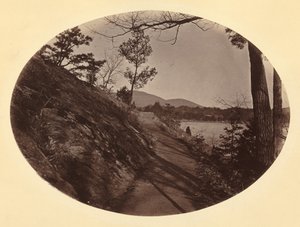 F.W. 4 Old Chain Battery Walk, West Point, New York, ca. 1867-1868. af George K Warren