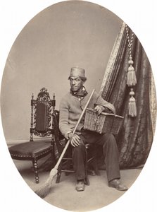 Portræt af en mand [recto], ca. 1862-1864.