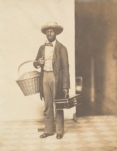 Sam Campus Vendor, fra en Yale Class Abum, ca. 1858. af George K Warren