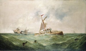 Transporten af Cleopatras nål (kælenavn for en egyptisk obelisk fra farao Thutmosis III