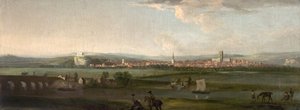 Nottinghamshire fra syd af George Lambert