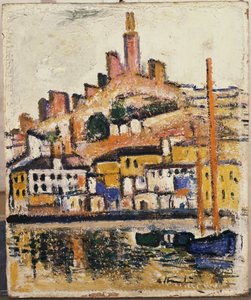 Marseille af George Leslie Hunter