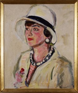 Den hvide hat af George Leslie Hunter