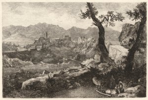 Tivoli af George Loring Brown