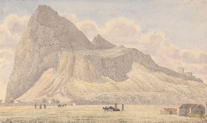 The Rock of Gibraltar, fra North Front Guard Room