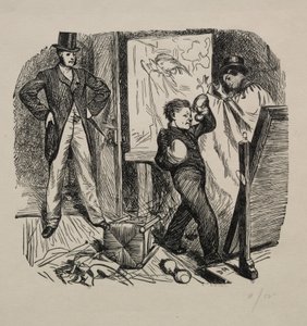 En Kettledrum i Mayfair, 1862. af George Louis Palmella Busson Du Maurier