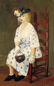 Den prikkede kjole af George Luks