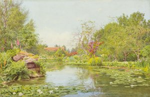 The Lily Pond (akvarel)