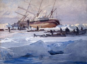 The Endurance Crushed in the Ice of the Weddell Sea, oktober 1915
