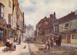 Peascod Street (farvelitografi)