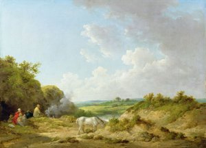 En sigøjnerlejr