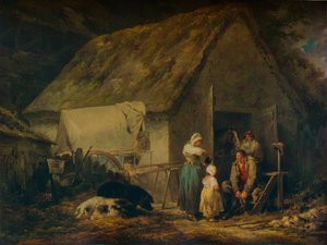 Morgen, Higglers forbereder sig til marked, 1791 af George Morland