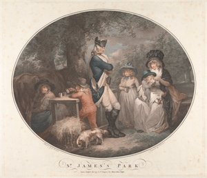 St. James Park af George Morland
