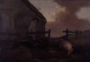 Svinehyrde af George Morland