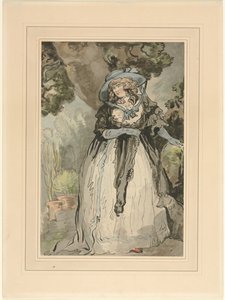 Mrs. Samuel Howitt, 1700-tallet. af George Murgatroyd Woodward