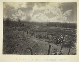 Slagmarken ved Atlanta, GA, nr. 2 af George N. Barnard