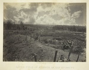 Battle Field of Atlanta, GA, nr. 2, 22. juli 1864. af George N. Barnard