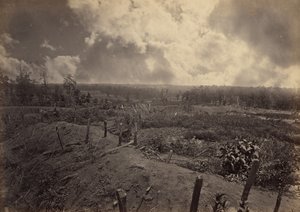 Slagmarken ved Atlanta, Georgia, 22. juli 1864. Nr. 2 af George N. Barnard