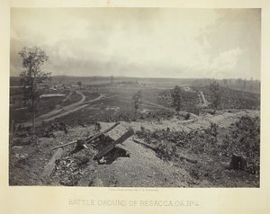 Battle Ground of Resacca, GA, nr. 4 af George N. Barnard