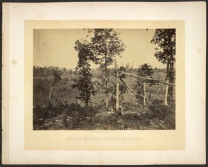 Battle Ground i Resacca, Ga. Nr. 2 af George N. Barnard