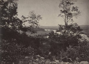 Chattanooga Valley fra Lookout Mountain, 1860