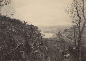 Chattanooga Valley fra Lookout Mountain nr. 2, 1860