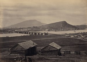 Chattanooga set fra nord af George N. Barnard