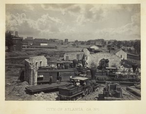 Byen Atlanta, GA, nr. 1 af George N. Barnard
