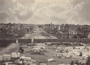 Columbia fra Capitol, 1865-1866. af George N. Barnard