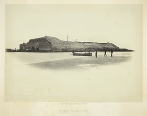 Fort Sumpter, 186566. af George N. Barnard