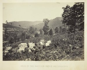 Passet i Raccoon Range, Whiteside nr. 2 af George N. Barnard