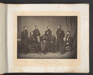 Sherman og hans generaler af George N. Barnard