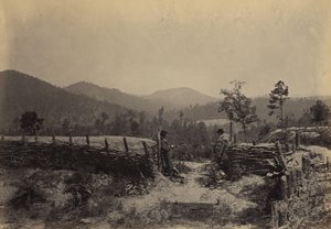 Allatoona-passet, Georgia af George N. Barnard