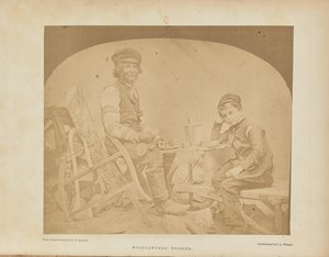 Skovhuggernes nooning af George N. Barnard