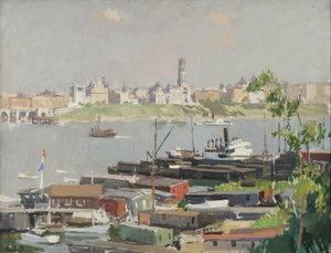 Øvre Manhattan af George Oberteuffer