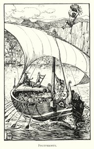 Odyssey: Polyphemus (gravering) af George Percy Jacomb Hood