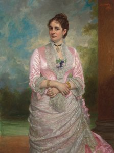 Delia Spencer Caton Field af George Peter Alexander Healy